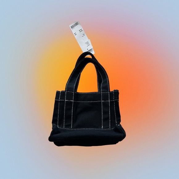 BNWT Little Boxy Denim Bag with straps - Picture 2 of 5